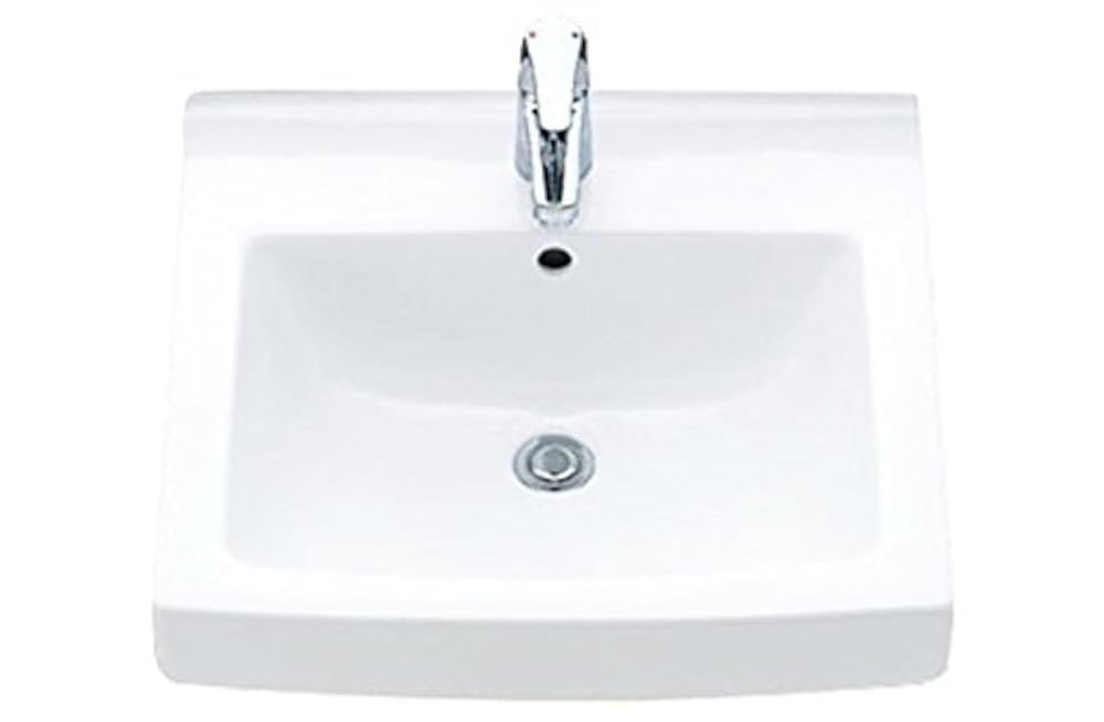 Amazon | LIXIL(リクシル) INAX はめ込み角形洗面器 ピュア